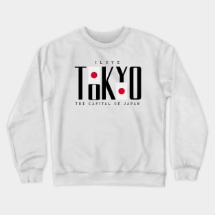 I Love Tokyo Crewneck Sweatshirt